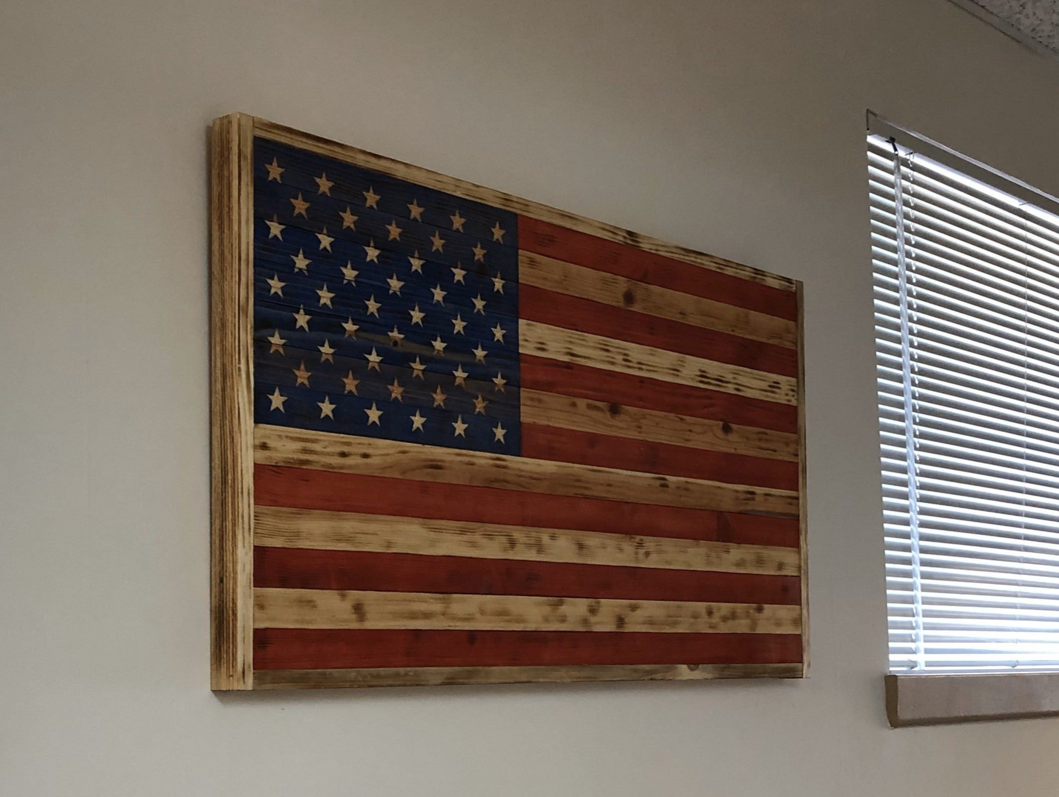 Handmade American Flag Large