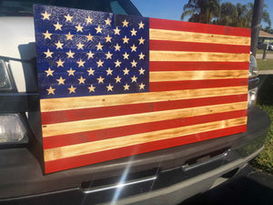 Handmade American Flag Large
